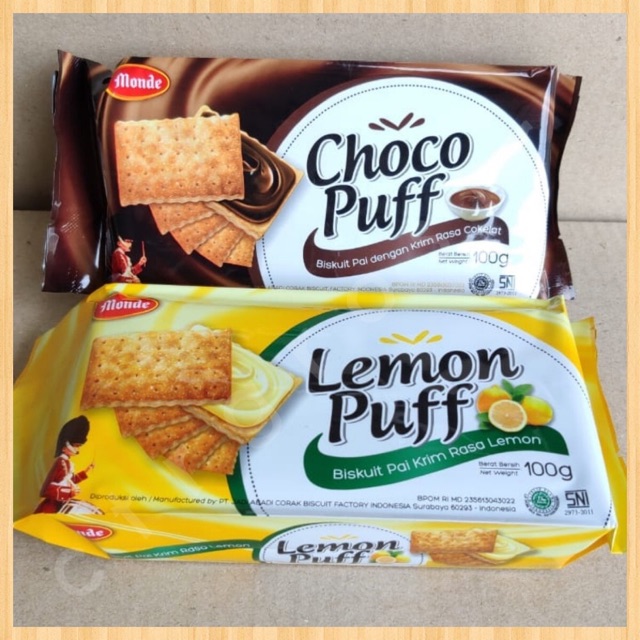 

Monde Choco/Lemon Puff 100gr