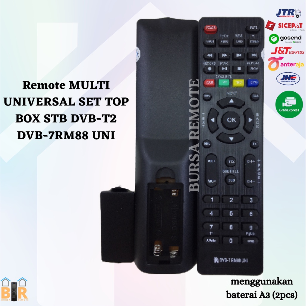 Remot / Remote MULTI UNIVERSAL SET TOP BOX STB DVB-T2 DVB RM88 UNI