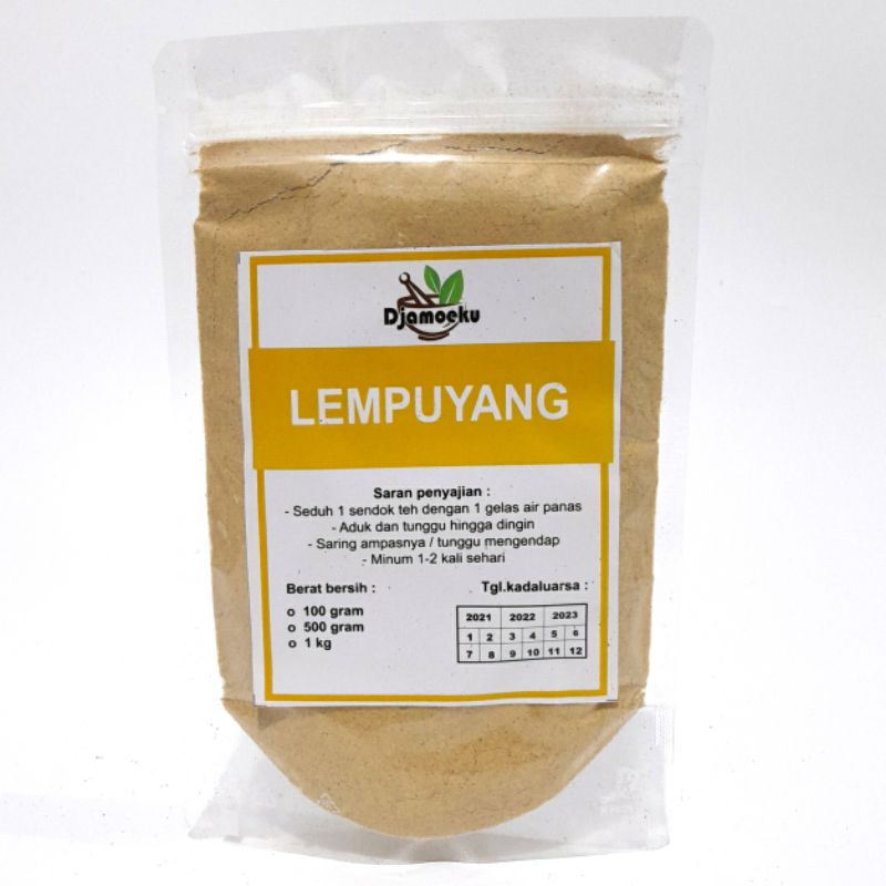 

Lempuyang bubuk 100 gram murni dan premium