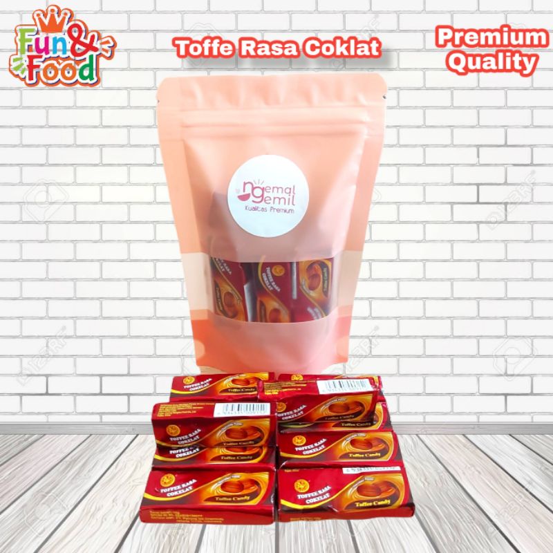 

Permen Toffee Kualitas Premium Rasa Coklat 3in1