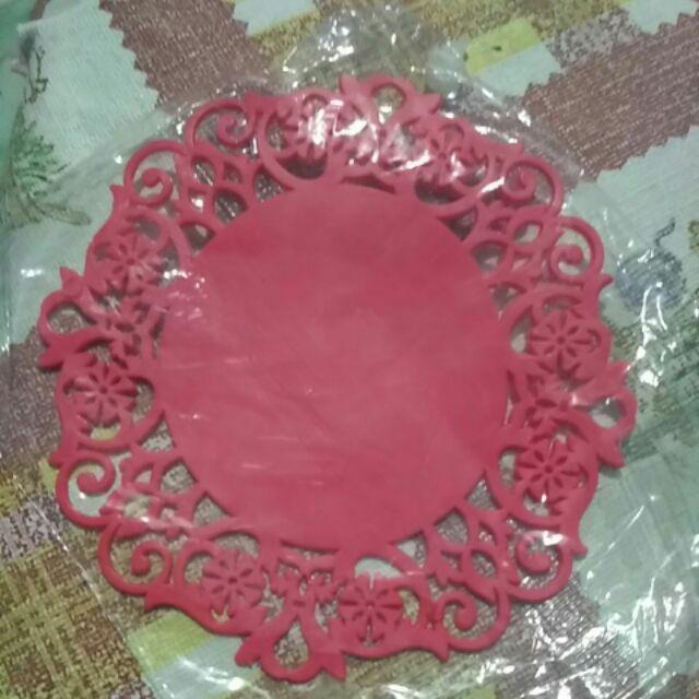 Tatakan Alas Cangkir Panci Piring Silikon Silicon Anti Panas Anti-slip