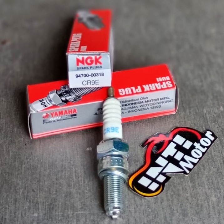 Busi NGK CR9E Asli 100% Yamaha ORIGINAL BUSI VIXION R15 SPARK PLUG CR9 E Vix R 15 new old original