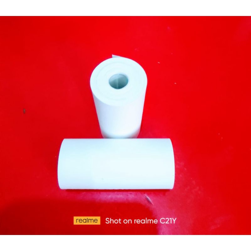 

[NEW EDITION] KERTAS KASIR THERMAL PAPER ROLL UKURAN 58X25MM 1Pack isi 10Pcs/Roll kertas