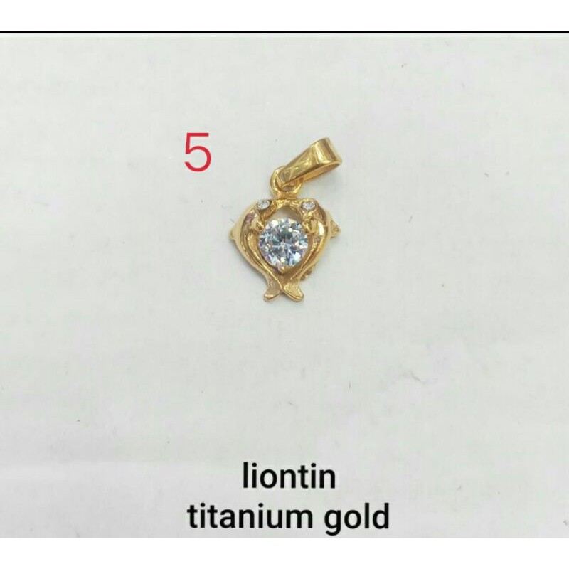 LIONTIN TITANIUM MODEL IKAN BAYAK MOTIF TERBARU