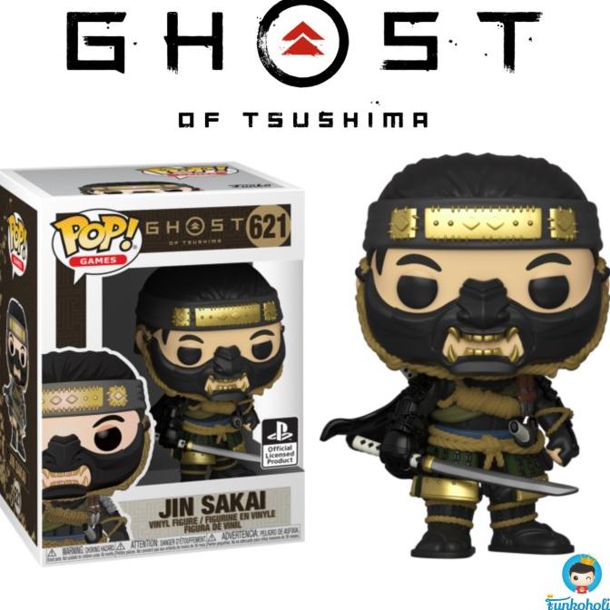 BEST SELLER FUNKO POP GAMES PS4 GHOST OF TSUSHIMA - JIN SAKAI #621 HAPPY SHOPING