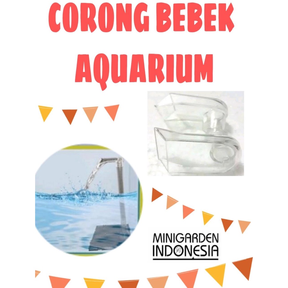 CORONG BEBEK COCOR BEBEK OUTPUT UNDERGRAVEL AQUARIUM FILTER FLAMINGO