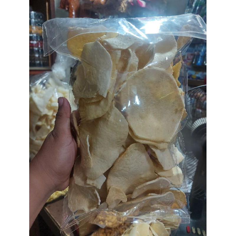 

[200 gr] keripik gadung gurih kres