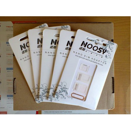 NOOSY 3 in 1 Nano SIM Adapter