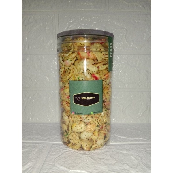 

Seblak kering premium kemasan toples 270gr