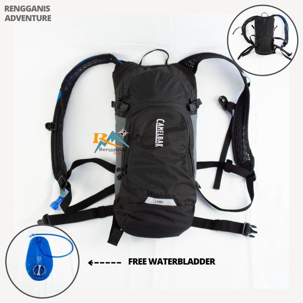 Tas Ransel HYDROPACK CAMELBAK LOBO MULE EVO Free Water bladder Trail Running