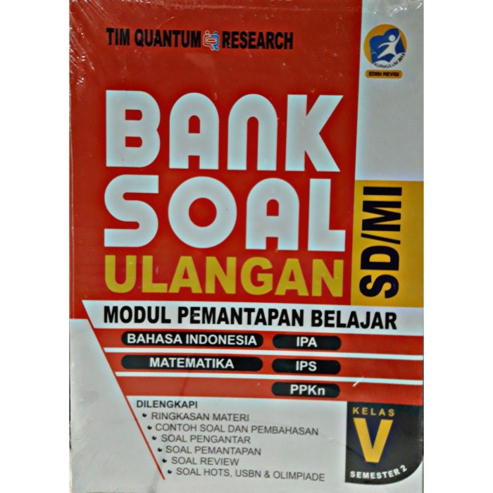 Jual Bayar Dirumah Buku Bank Soal Ulangan Sdmi Kelas 5 Limited Indonesia Shopee Indonesia