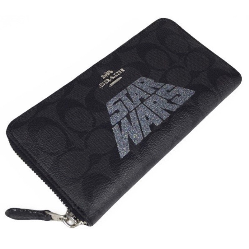 Coach Accordion Zip Wallet With Star Wars (C88589)