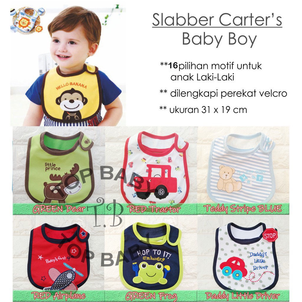 Slabber Bibs Celemek Bayi  Waterproof - 4295