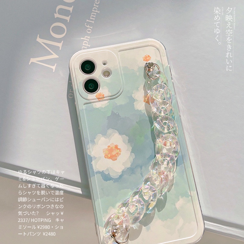 IPHONE Casing Handphone Lukisan Cat Minyak Anti Gemuk Untuk Iphone7 8 PLUS XR Xs11 12 13 14 MINI PRO MAX SE