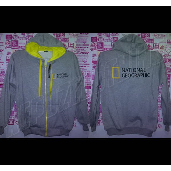 JAKET  HOODIE NATIONAL GEOGRAPHIC