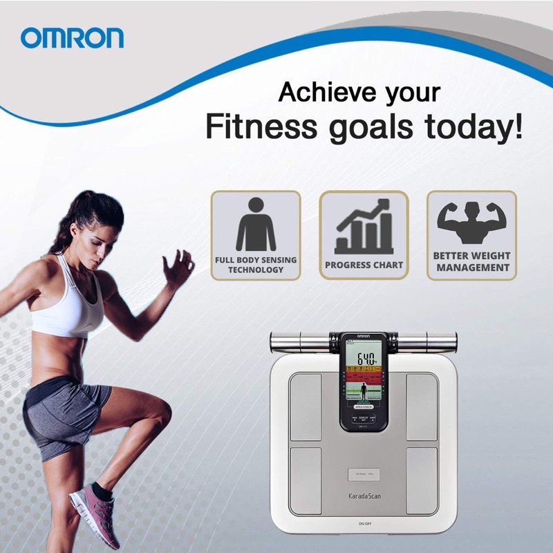 Omron Karada Scan HBF-375 / TIMBANGAN OMRON KARADA SCAN HBF 375 BODY FAT COMPOSITION MONITOR ALKES MEDAN|ALAT KESEHATAN