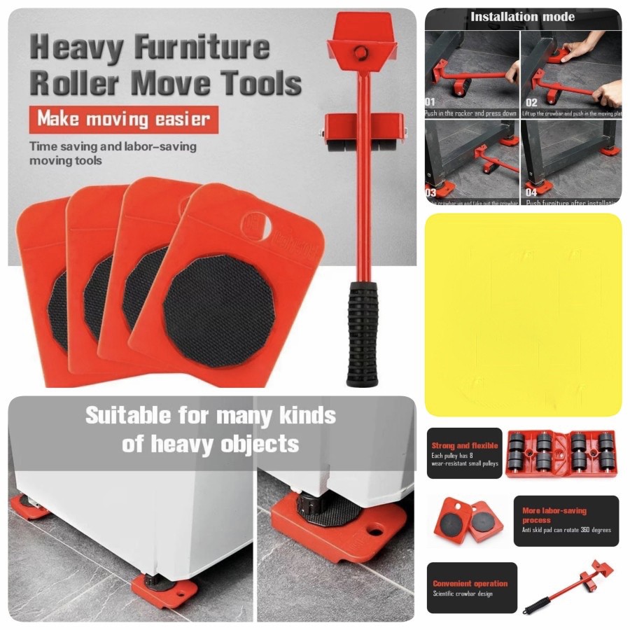 Tenso Mover Moving Helpers Tools Alat Bantu Pengangkat Pemindah Barang