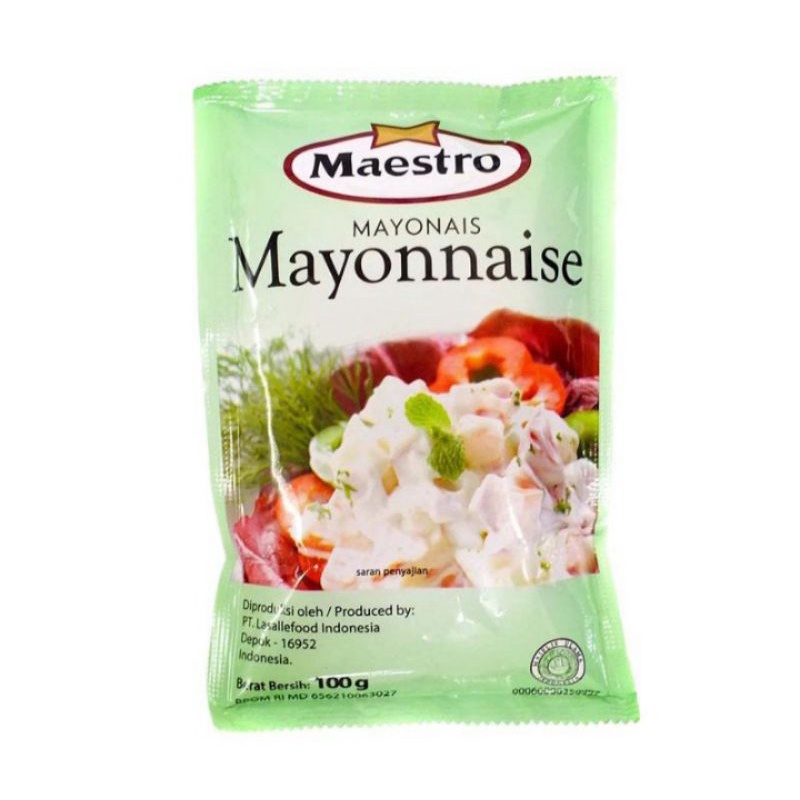 

Mayonnaise MAESTRO 100 Gr