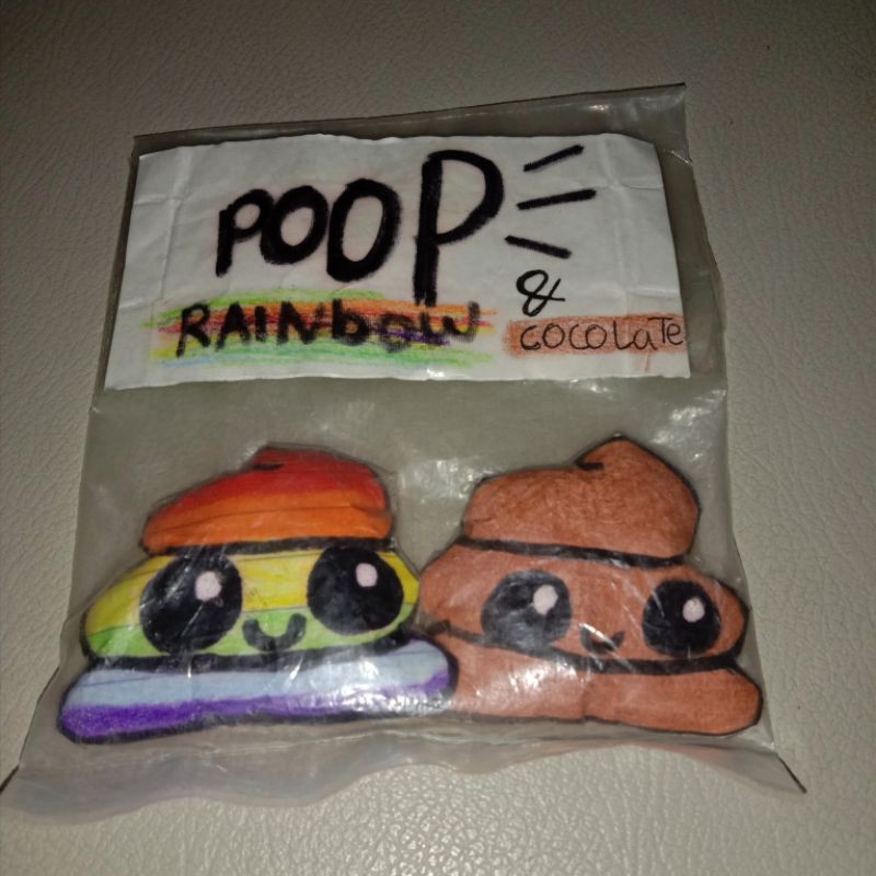 Homemade paper squishy poop