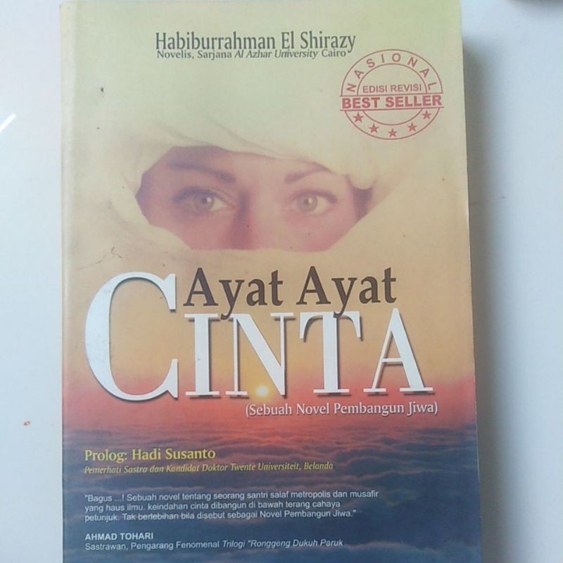 NOVEL BEKAS, NOVEL TIDAK ORI, KUALITAS BAGUS
