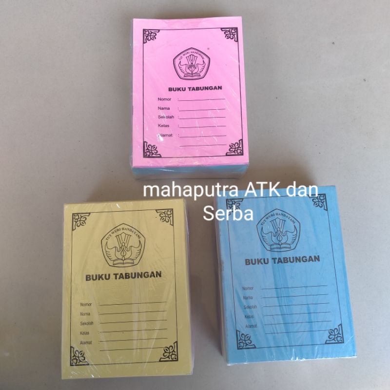 

Buku Tabungan Isi 50 pcs Buku tabungan Murah