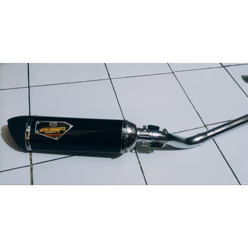 knalpot satria fu model oval elmer original kualitas super
