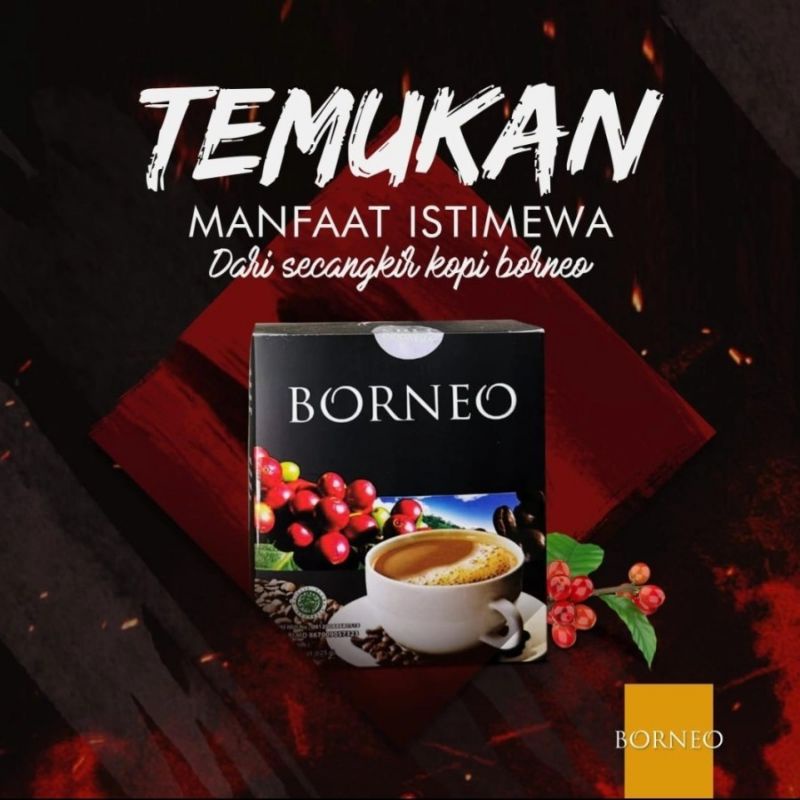 Jual KOPI BORNEO / KOPI SACHET / KOPI BORNEO ORIGINAL / KOPI INSTAN