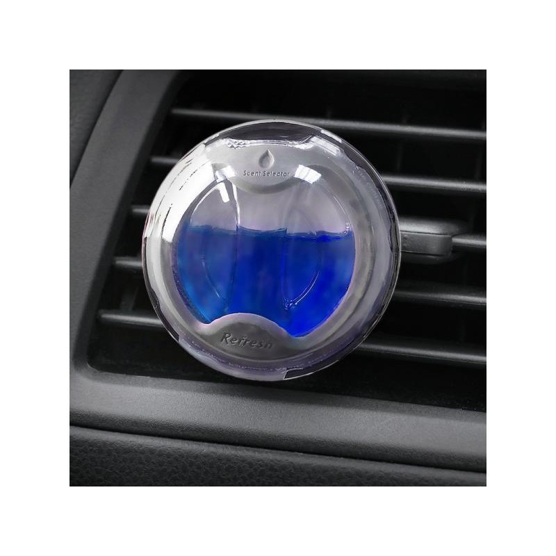 PARFUM MOBIL DUAL SCENTED VENT CLIP REFRESH New Car &amp; Cool Breeze PEWANGI MOBIL MEWAH