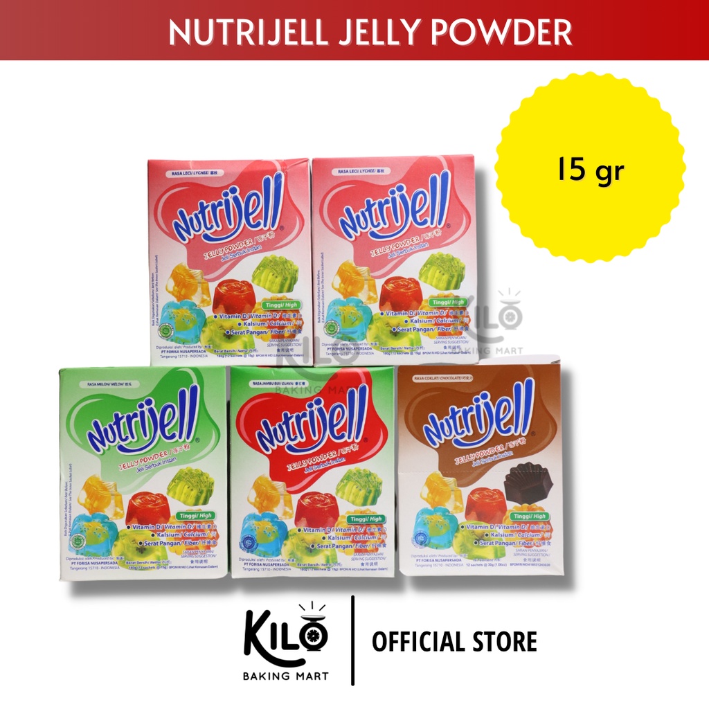 

Nutrijell Ekonomis Bubuk Jelly Nutrijel All Variant TERLENGKAP