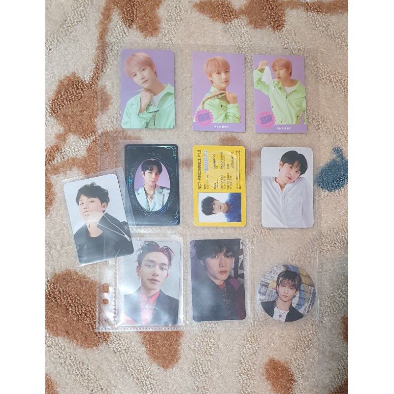 PC, CC, ID Card, YB NCT Lucas Jungwoo Taeil Renjun
