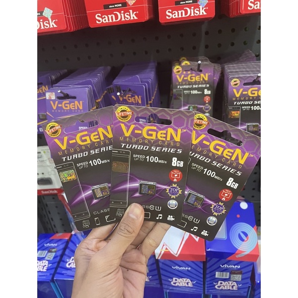 V-GeN Micro TURBO SERIES SD VGEN 4GB 8GB 16GB 32GB 64GB 128GB 256GB MICRO SDHC memory card ORIGINAL 