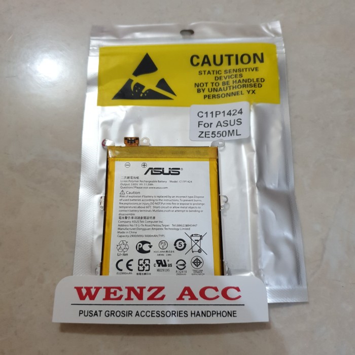 Baterai batre Asus Zenfone 2 ZE550ML ZE551ML C11P1424 Original