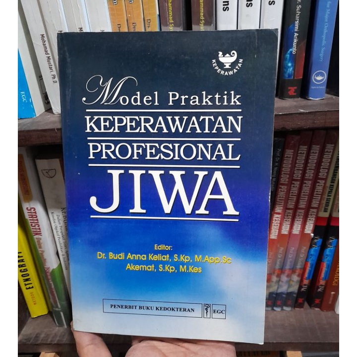 Buku Original HVS Model Praktik Keperawatan Profesional Jiwa - Budi Anna Keliat PAKET KAMI BUNGKUS K