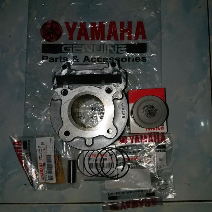 BLOK SEHER + PISTON KIT Mio Sporty Mio Smile Mio Soul Ori YGP 100% UANG KEMBALI