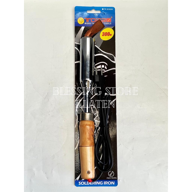 SOLDER LISTRIK SOLDIER GAGANG KAYU 300 WATT / SOLDIER IRON