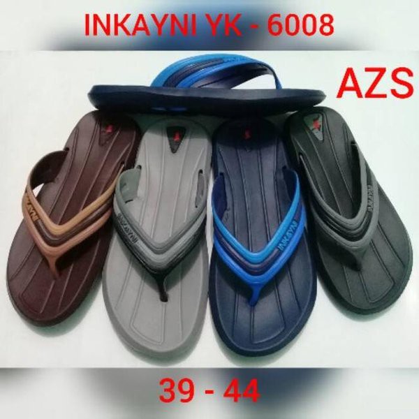 (INKAYNI 6008) Dewasa 39-44 / Sandal Jepit Pria / Sandal Jepit Inkayni / Sandal