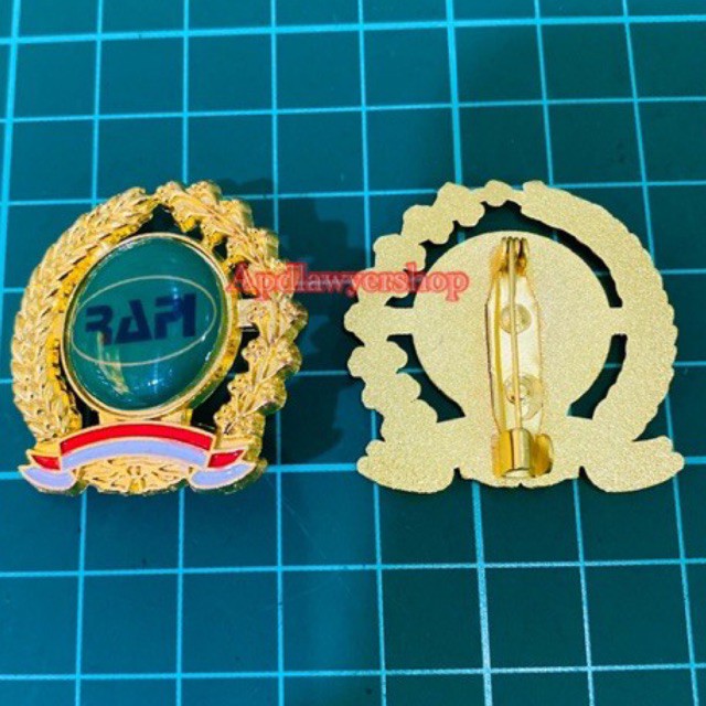 Pin Padi Kapas Logo RAPI Pin RAPI Radio Antar Penduduk Indonesia Peniti Tebal 100% ORIGINAL PREMIUM