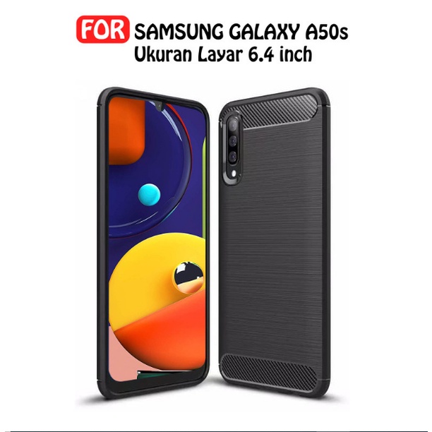 Baseus Silicone SoftCase Cover Samsung Galaxy A50 A50s A30s Casing Ultra Slim Black Matte