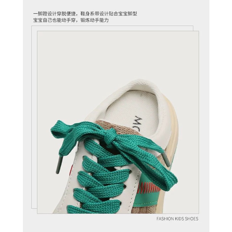 (HZ) Sepatu sneakers Flip-Flop anak HZK77