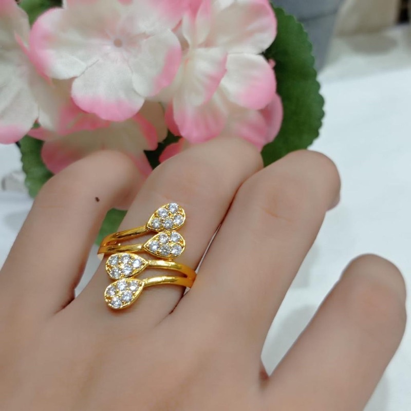 cincin permata oval4 perhiasan wanita fashion cincin