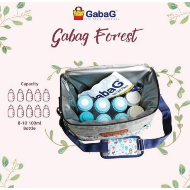 GABAG FOREST Cooler Bag Single Sling Thermal Bag Tas ASI Coolerbag