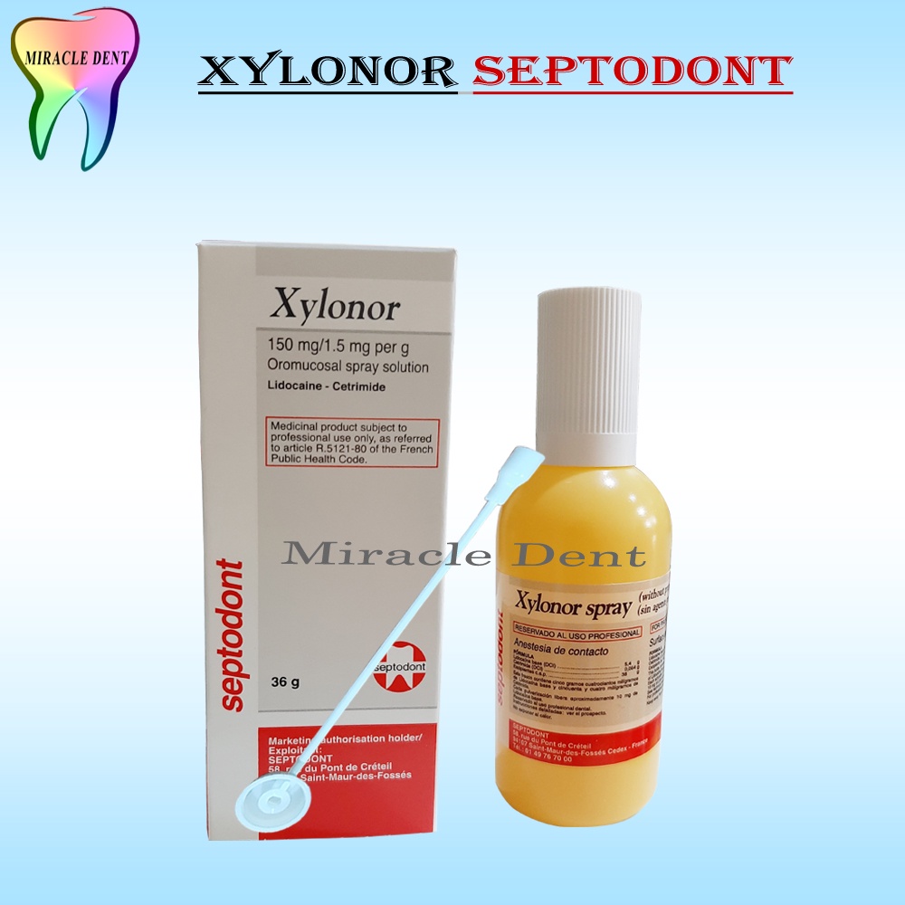 Anestesi Xylonor Spray 36gr Septodont / Xilonibsa /Topical Dental