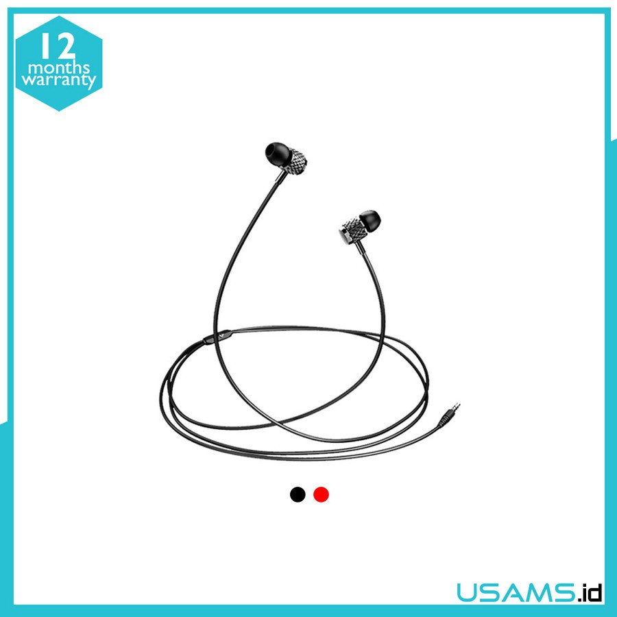 USAMS EP-38 In-Ear Earphone Audio Jack 3.5mm With MIC