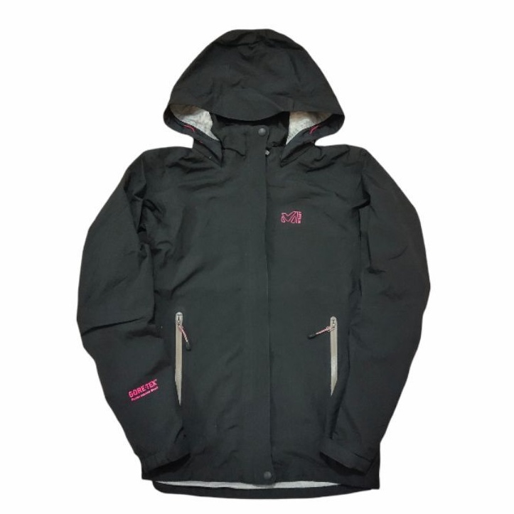 Millet Goretex Jaket Outdoor Second Original Jaket Gunung Wanita Hitam