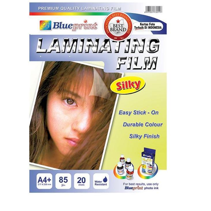 

Hot - Kertas Laminating / Laminating Silky Photo Paper Film BLUEPRINT A4 85GSM 시