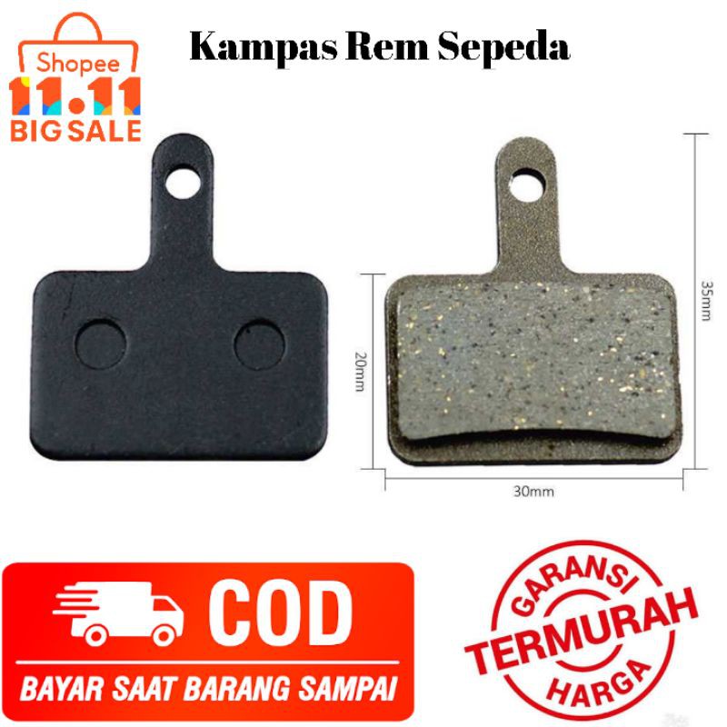 Kampas Rem Cakram Sepeda Gunung Kampas Rem sepeda Lipat Kampas Rem sapeda Universal