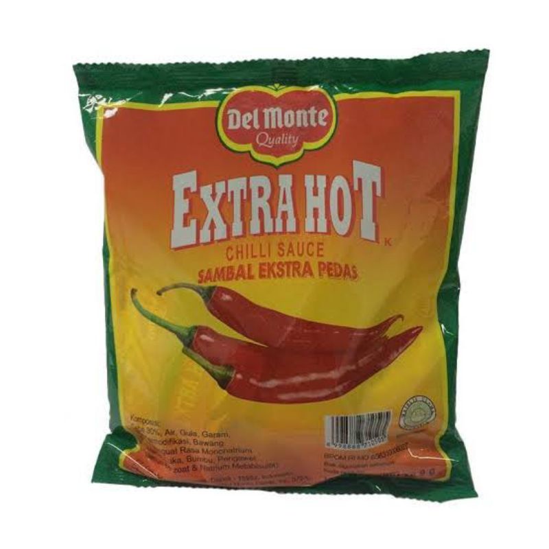 

Del Monte Saus Sambal Extra Hot Sachet isi 24