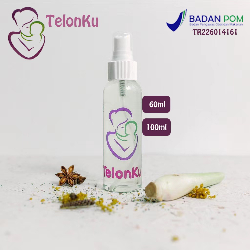 Telonku Minyak Telon Bayi / Minyak Serai / minyak sereh anti nyamuk 60ml &amp; 100ml