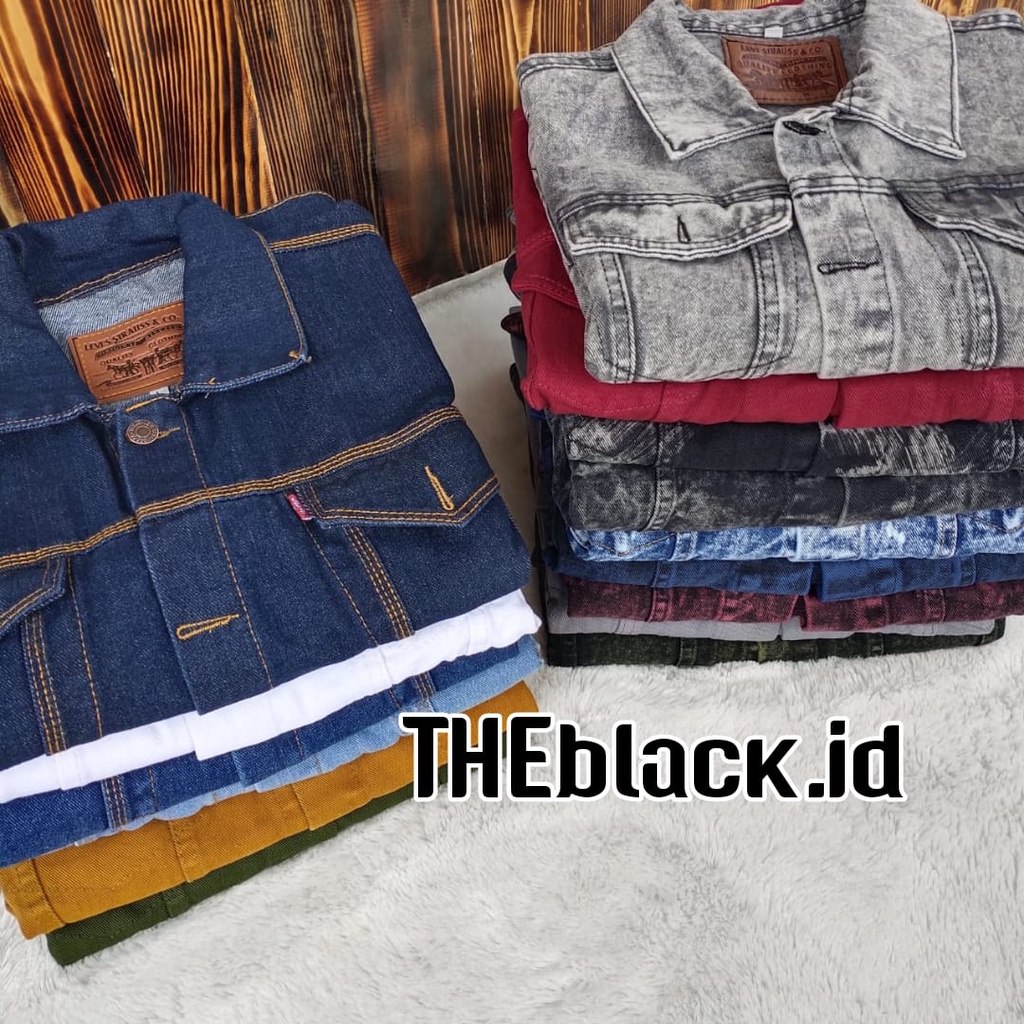 JAKET JEANS SANWASH PRIA JAKET JEANS SANDWAS PRIA BISA COD