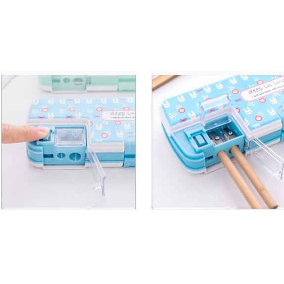 

BAYAR DITEMPAT JKG Tempat pensil dua rautan 2 tingkat/double sharpener/TEMPAT PENSIL AESTHETIC/TEMPAT PENSIL ANAK PEREMPUAN/TEMPAT PENSIL LUCU/TEMPAT PENSIL 3D/TEMPAT PENSIL TRANSPARAN/TEMPAT PENSIL LUCU/TEMPAT PENSIL KOREA/TEMPAT PENSIL KAIN/TEMPAT